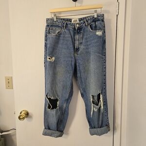 Zara jeans - size 10 with zipper fly